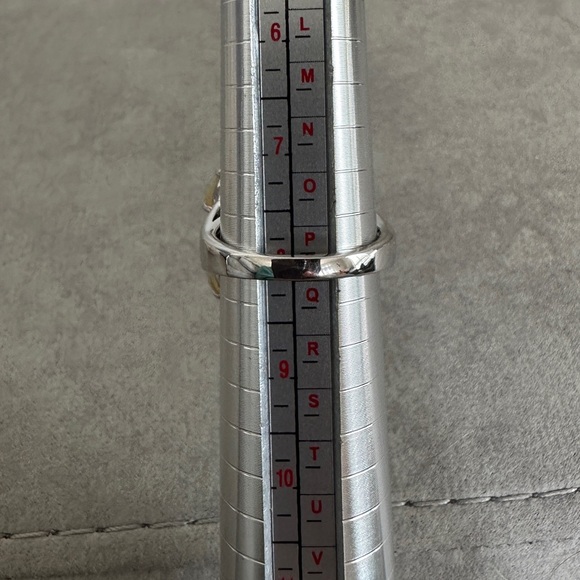 Black Spinel, Ethiopian Opal and White Zircon Ring by Colleen Lopez - Picture 12 of 12